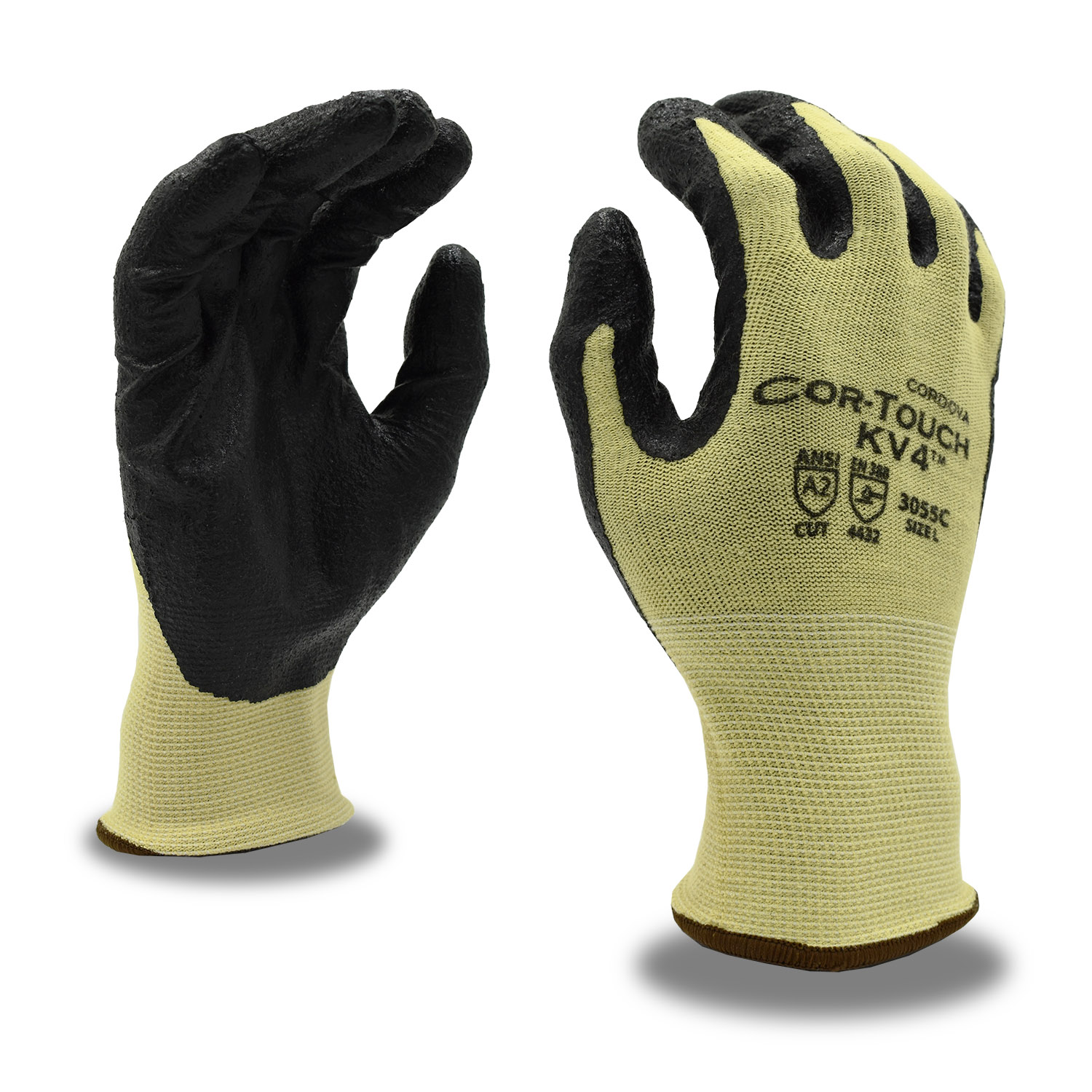 COR-TOUCH KV4 NITRILE PALM COATED - Cut Resistant Gloves